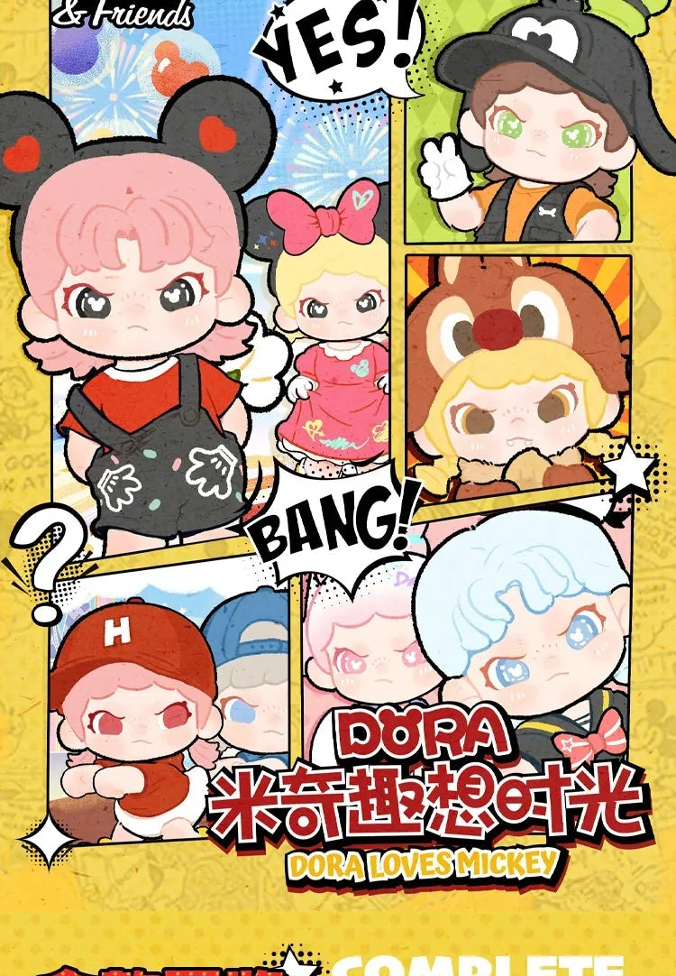 DORA LOVES MlCKEY Series Figures, Blind Box