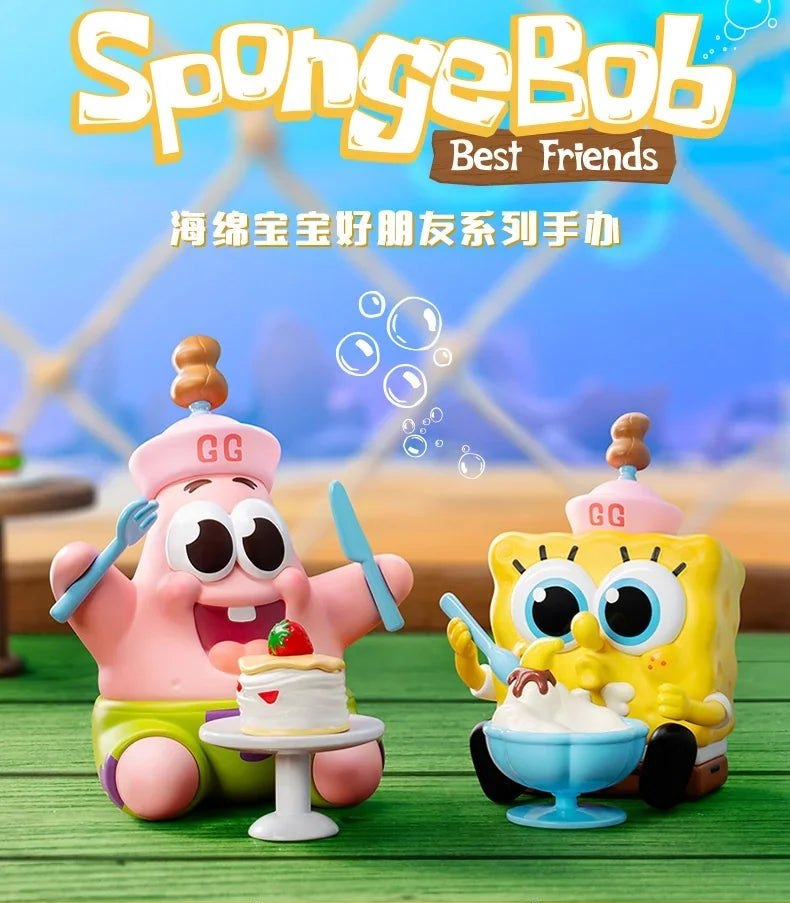 Pop Mart SpongeBob Best Friends Series Figures, Blind Box
