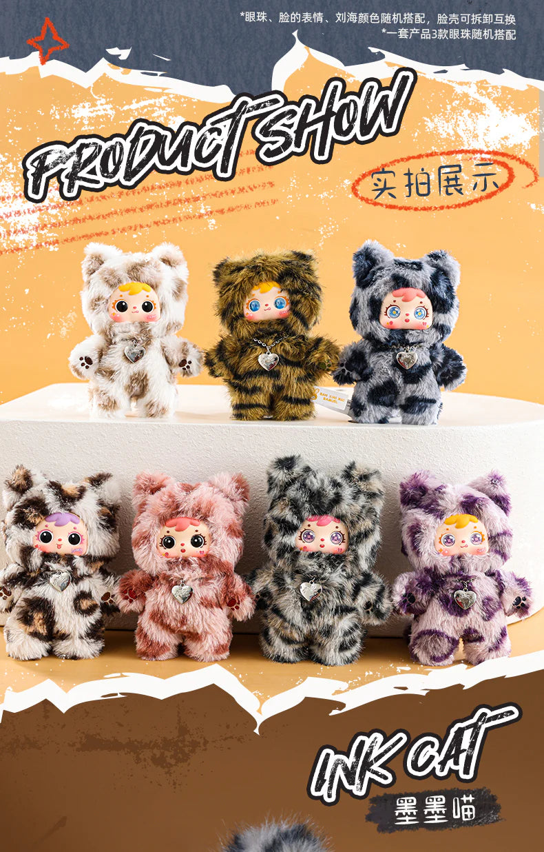Samuel The Cool Moment of The Cats Series Plush Pendant Blind Box