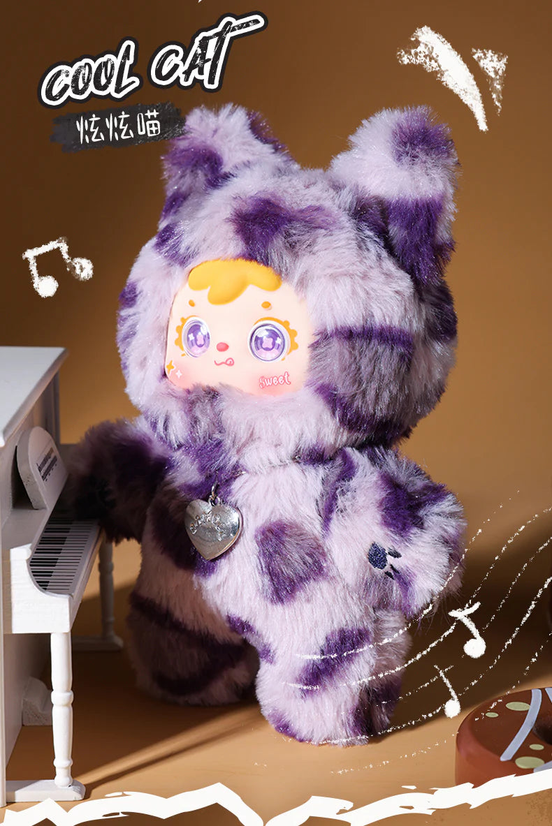 Samuel The Cool Moment of The Cats Series Plush Pendant Blind Box