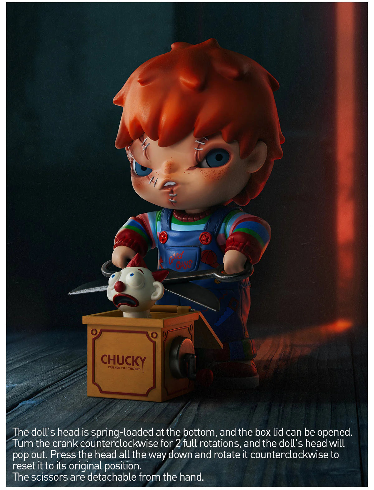 Pop Mart Hirono × Chucky Figurine