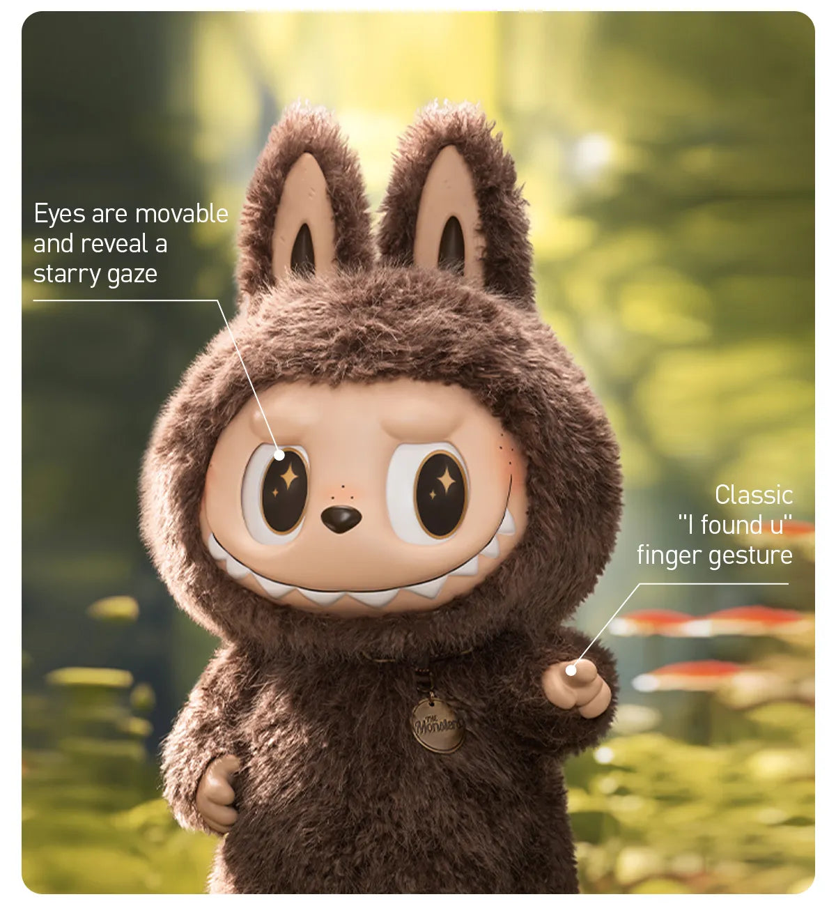 THE MONSTERS ZIMOMO V1 - I FOUND YOU Vinyl Face Doll