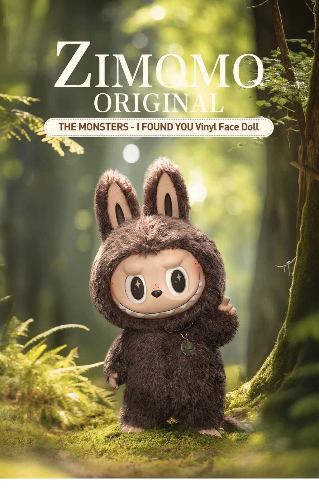 THE MONSTERS ZIMOMO V1 - I FOUND YOU Vinyl Face Doll