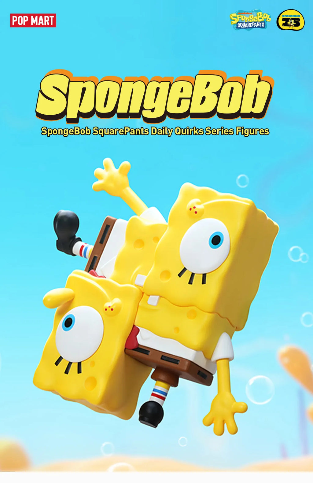 Pop Mart SpongeBob SquarePants Daily Quirks Series Figures
