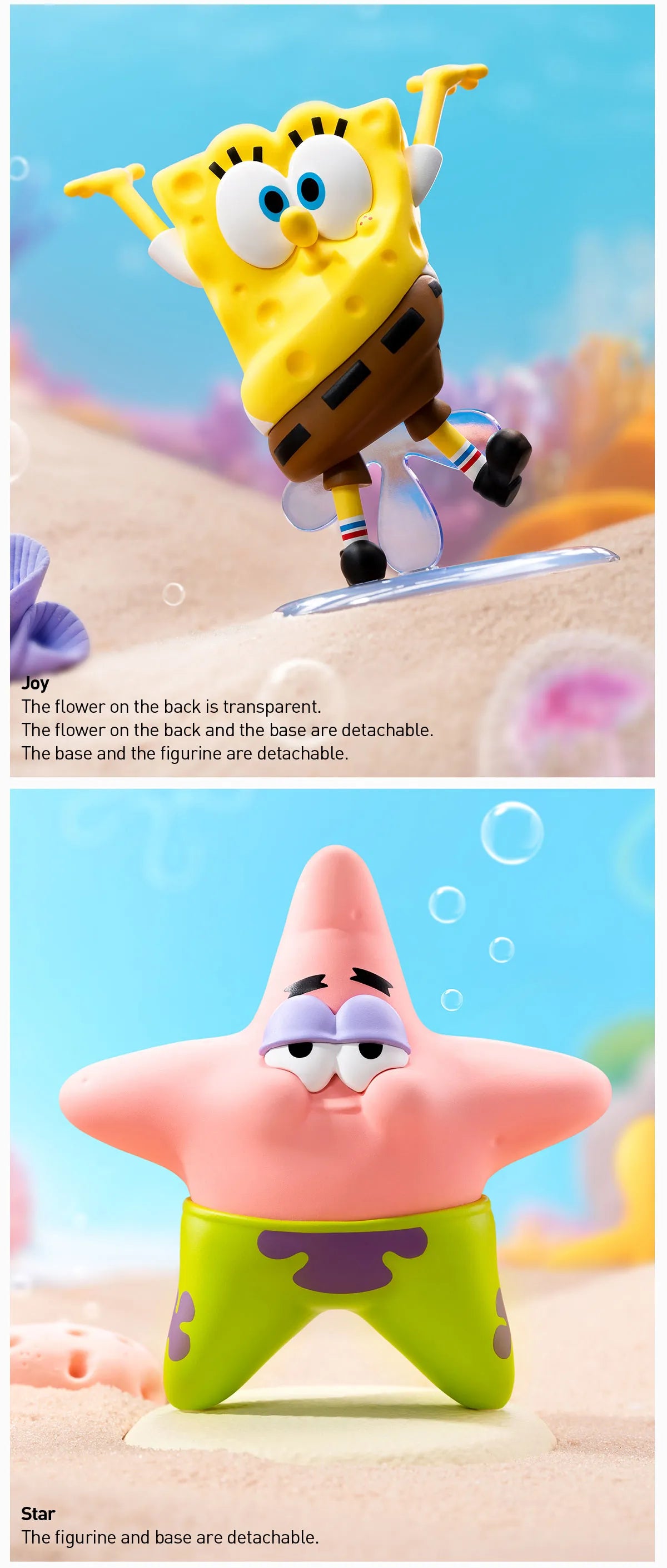 Pop Mart SpongeBob SquarePants Daily Quirks Series Figures