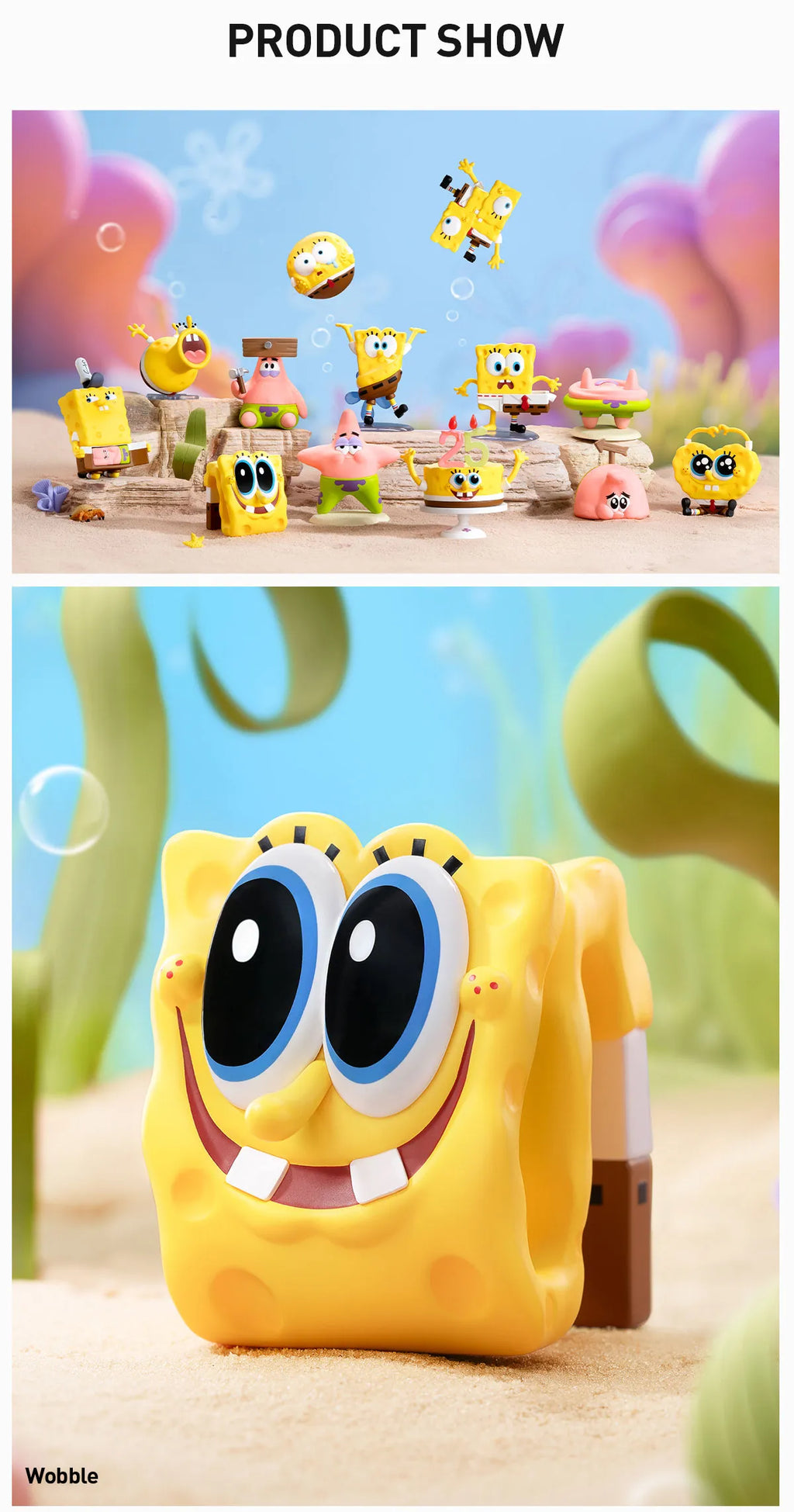 Pop Mart SpongeBob SquarePants Daily Quirks Series Figures