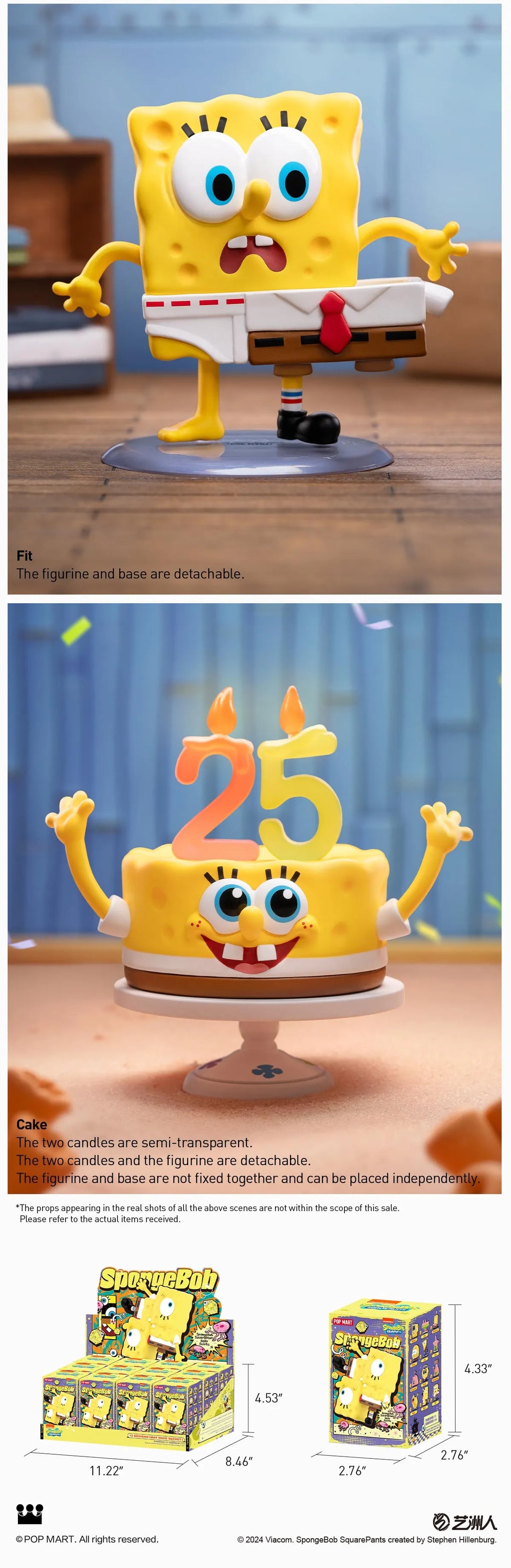 Pop Mart SpongeBob SquarePants Daily Quirks Series Figures