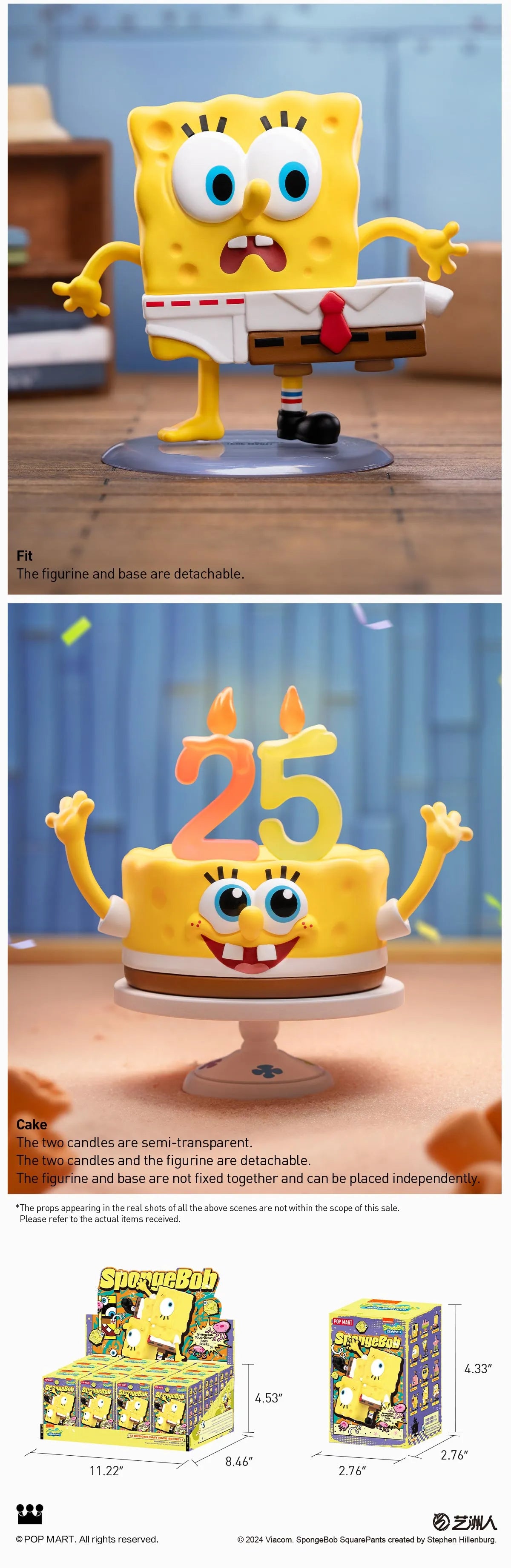 Pop Mart SpongeBob SquarePants Daily Quirks Series Figures