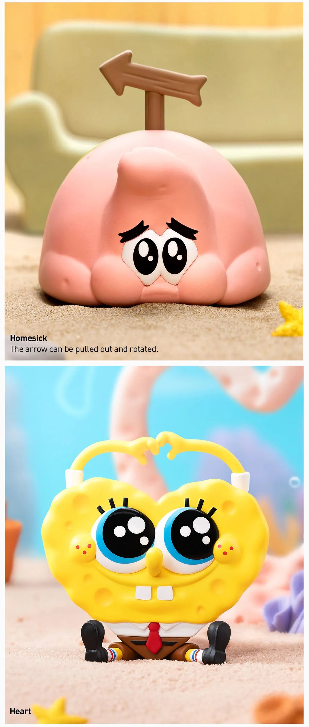 Pop Mart SpongeBob SquarePants Daily Quirks Series Figures