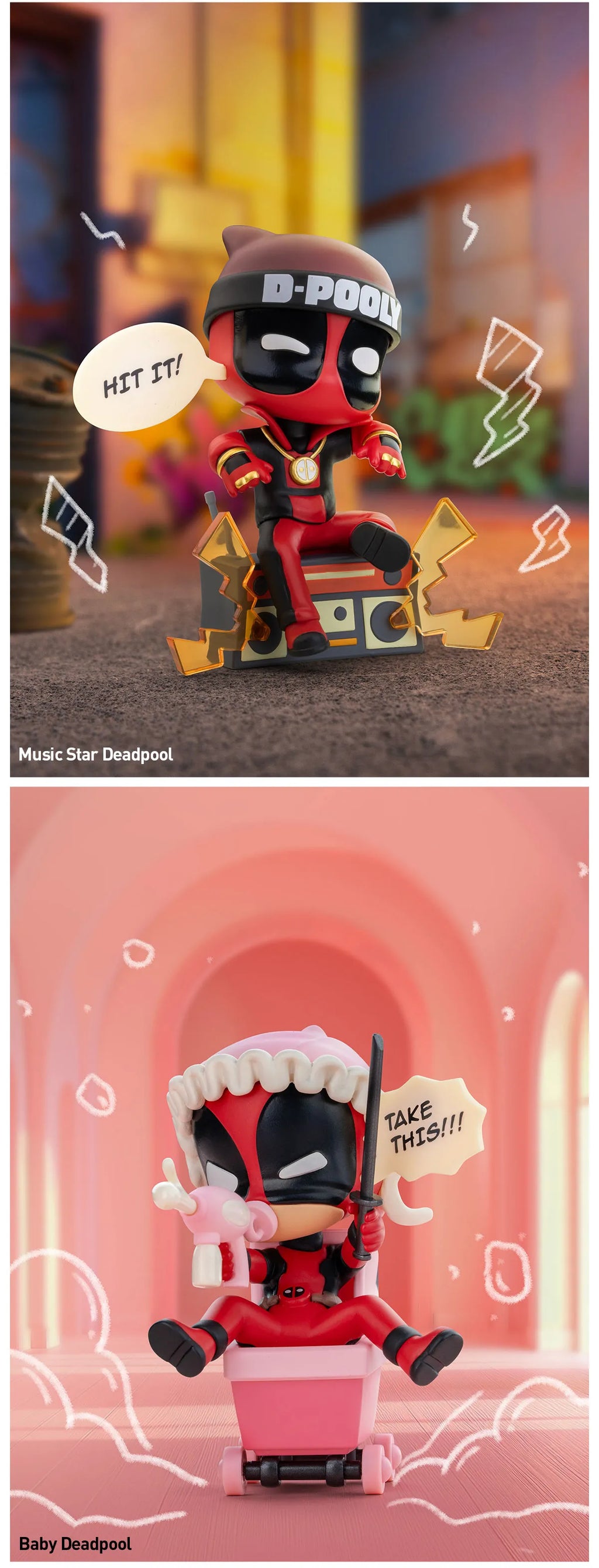 Pop Mart Marvel Deadpool Series Blind Box