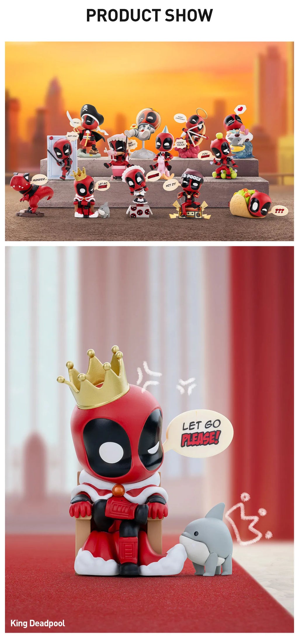 Pop Mart Marvel Deadpool Series Blind Box