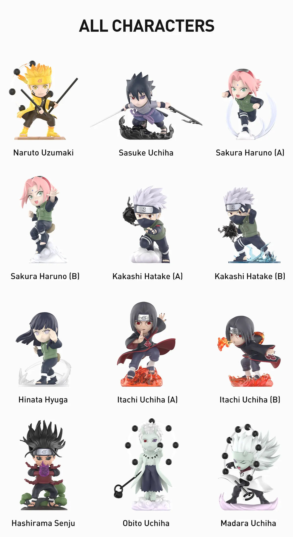 NARUTO Ninkai Taisen Series Figures, Blind Box