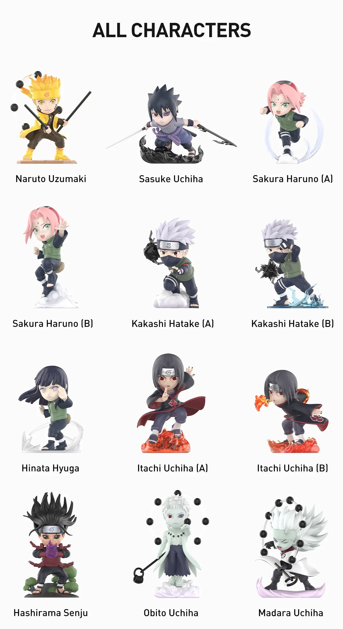 NARUTO Ninkai Taisen Series Figures, Blind Box