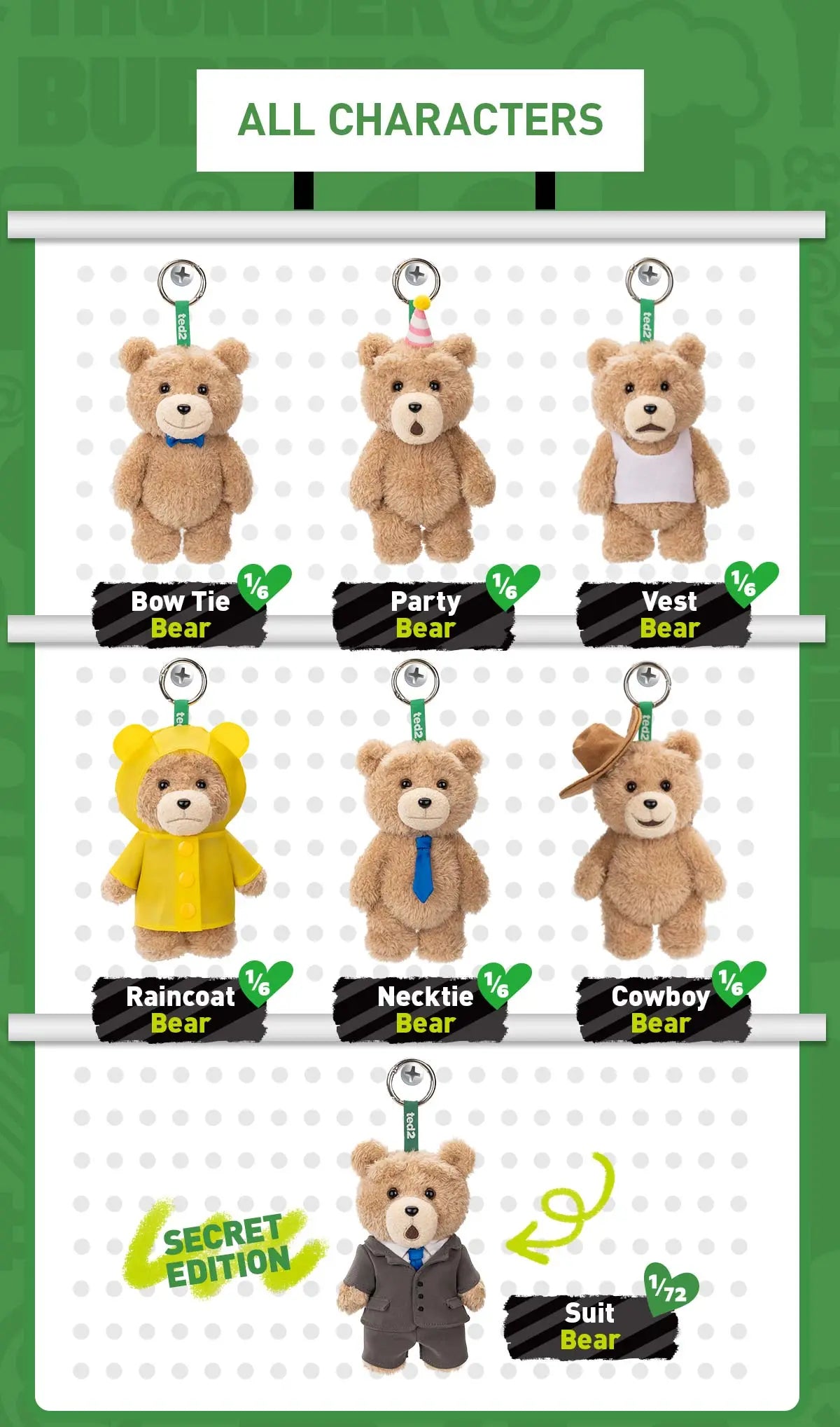 Pop Mart Ted 2 Blind Box