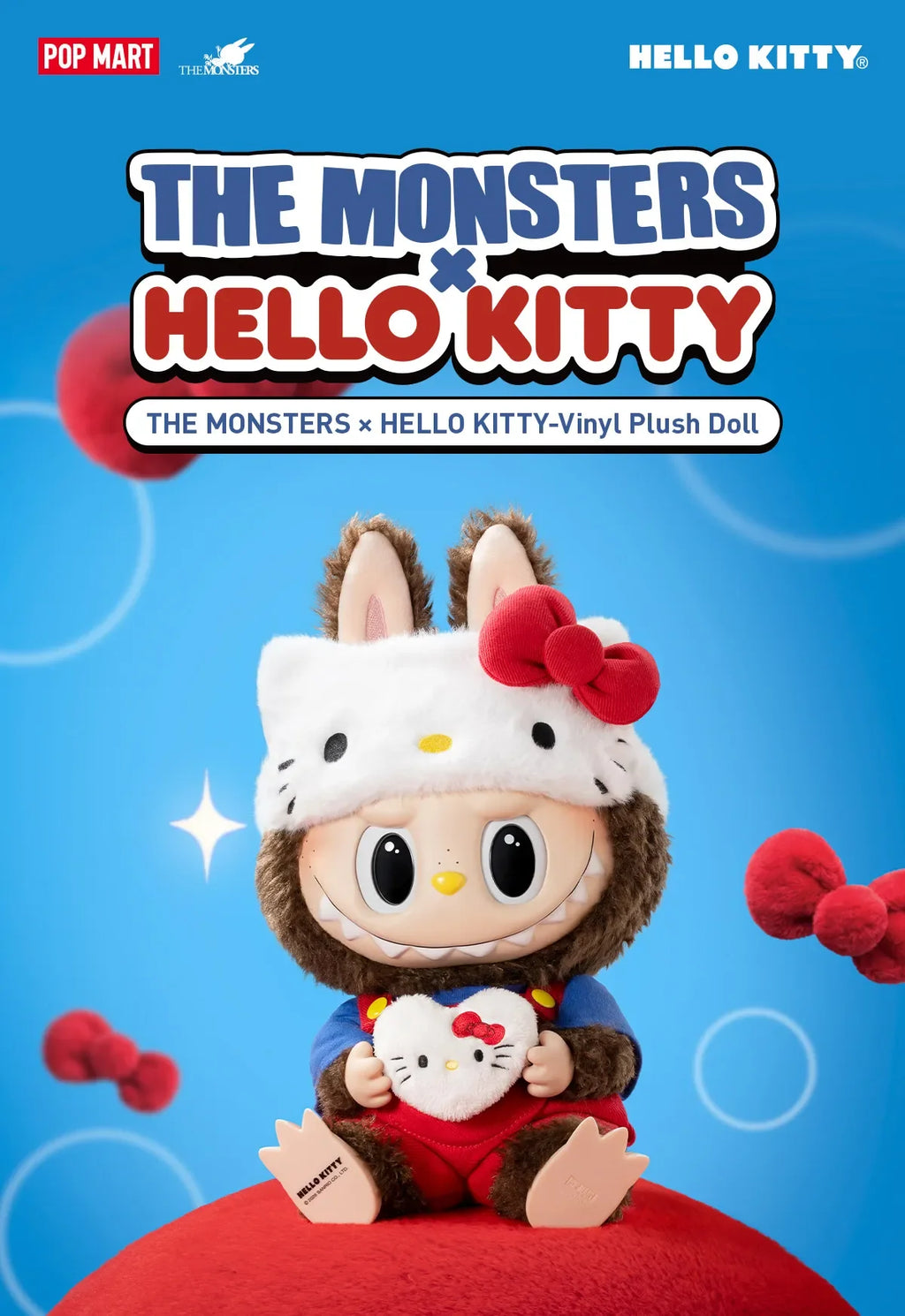THE MONSTERS × HELLO KITTY - Vinyl Plush Doll