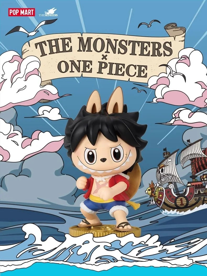 THE MONSTERS x ONE PIECE Series LABUBU Figures, Blind Box