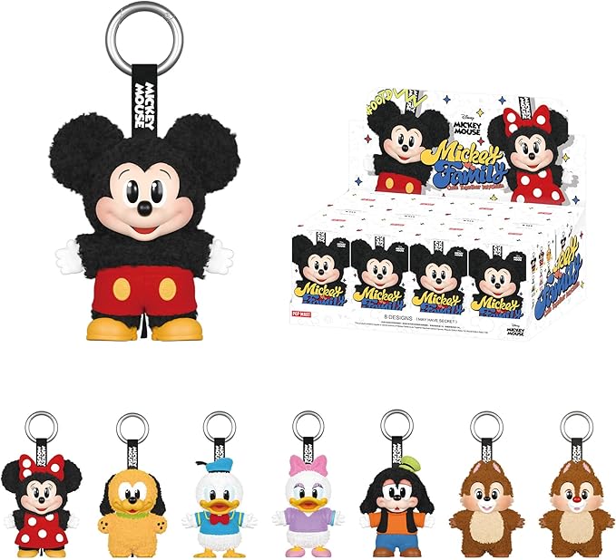 POP MART Mickey Family  Series Figures Blind Box