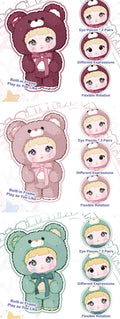 Nommi Good Night Bear Series 400% Plush Dolls, Blind Box