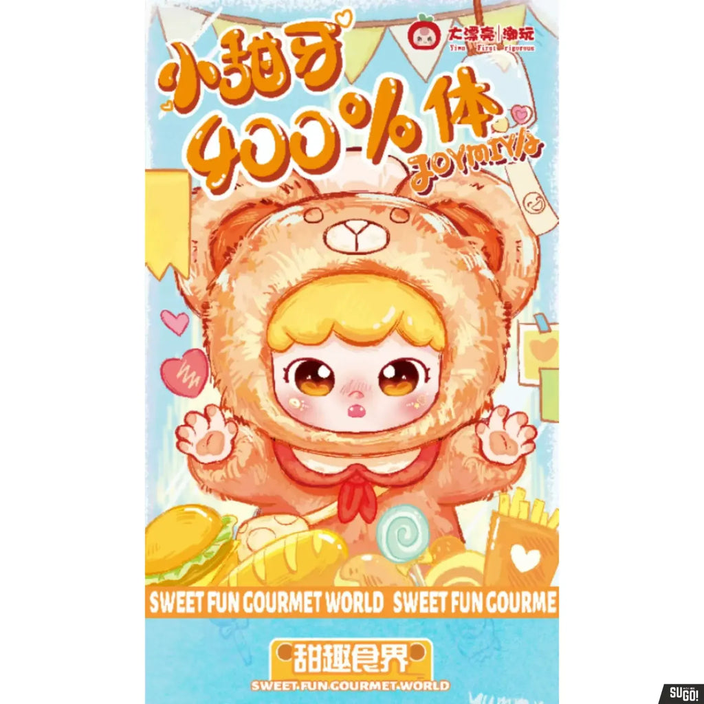 Baby Three Joy Miya Sweet Fun Gourmet World 400% Plush Blind Box