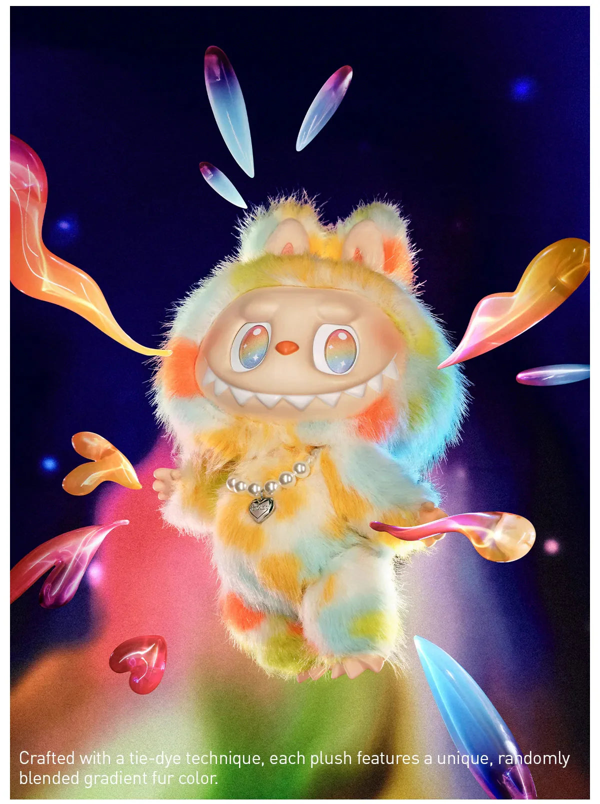 THE MONSTERS Big into Energy Series-ROCK THE UNIVERSE Vinyl Plush Doll