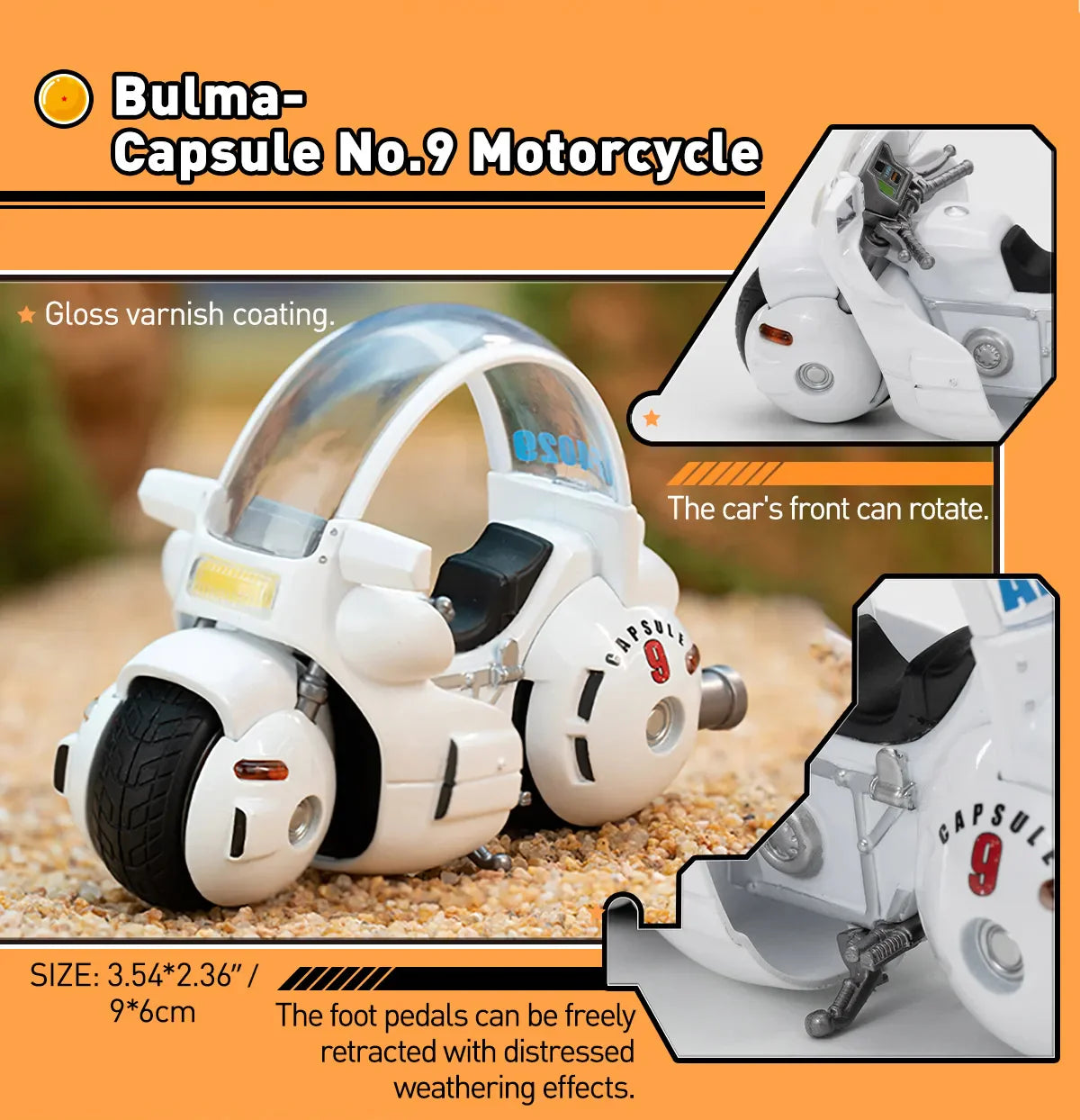 DRAGON BALL-Alloy Vehicles Series Figures, Blind Box