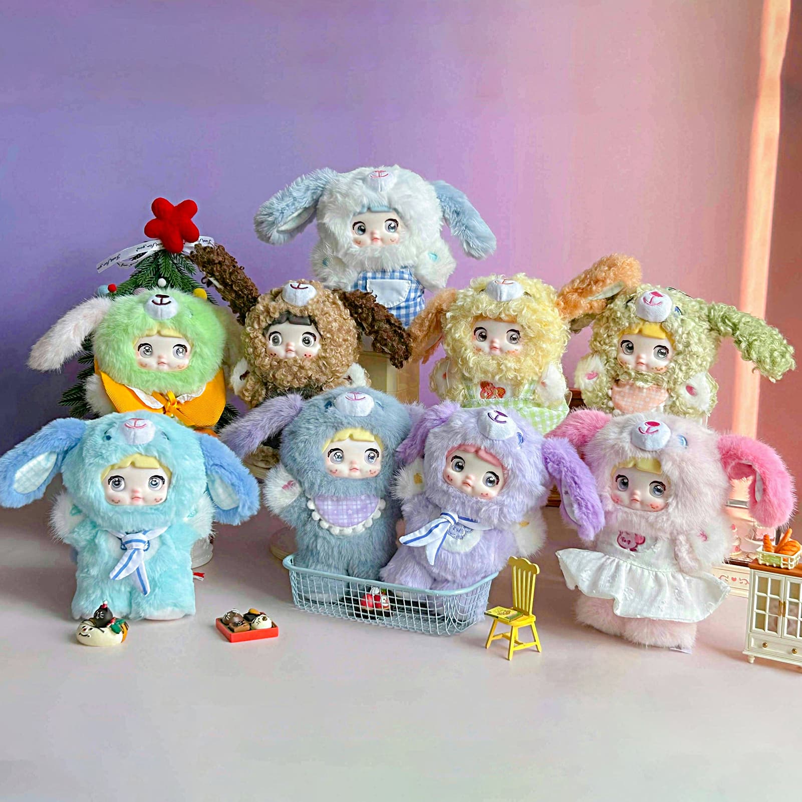 Nommi V5 Puppy Diary Series Plush Dolls, Blind Box